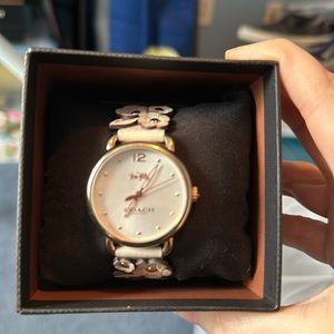 Coach Women's Silver Dial Watch